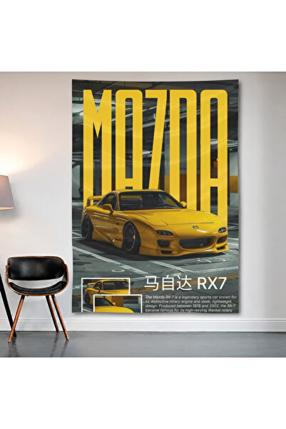 Geek Cultcha Mazda Rx-7 – Modified Wall Covering Wall Tapestry First Quality ...