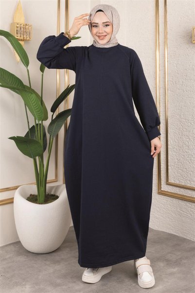 Mestore Balon Model Sports Dress Dark Blue