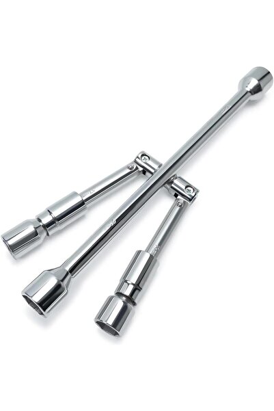 4X4 Road Power Folding Lug Wrench 4 Way, 17mm, 19mm, 21mm & 23mm Socket Sizes...