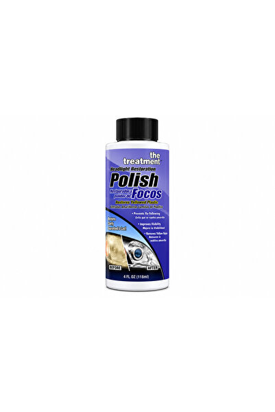 4X4 Road Power Headlight Restoration Polish 118ml – Lens Restorer, Removes Ye...
