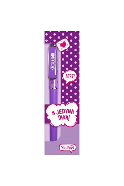 Be-Happy Gifts Pix/roller Selfie Krolowa, pop-art, cu clip metalic, ambalaj c...