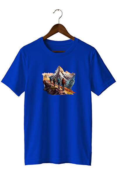 remonz Unisex μπλουζάκι με στάμπα για βουνά και πεζοπορία