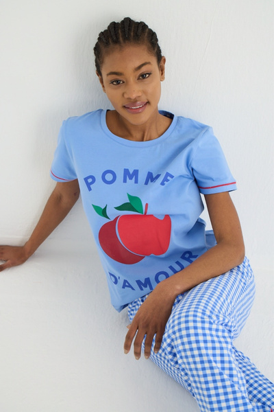 İPEKTENİM Γυναικεία Πιτζάμα "Ipektenim" POMME D'AMOUR