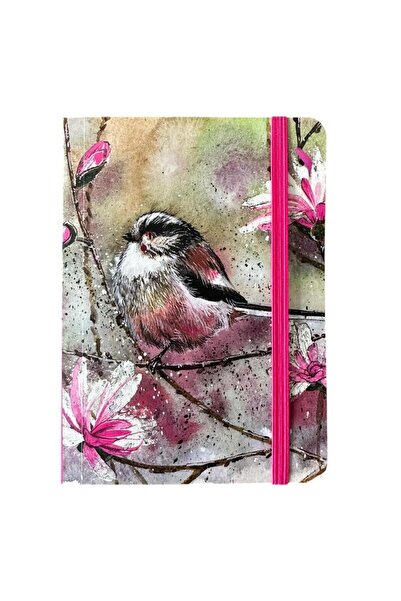 Alex Clark Caiet A6 cu elastic, multicolor, 10x15cm