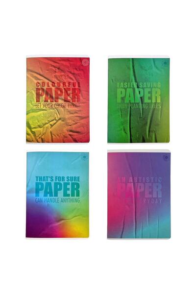 OEM Set 10 caiete A5 Ziemia Obiecana multicolor 60 file in carouri