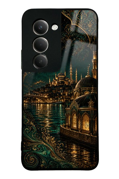 Spoyi Xiaomi Redmi 15 Emerald Bosphorus Palace Design Glossy Phone Case