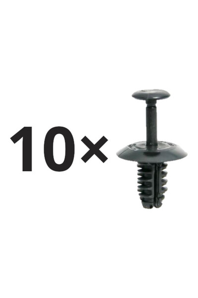RapidAuto Set 10 clema fixare plastic Audi A1, A3, A4, A5, A6, A7, A8, Q2, Q3...