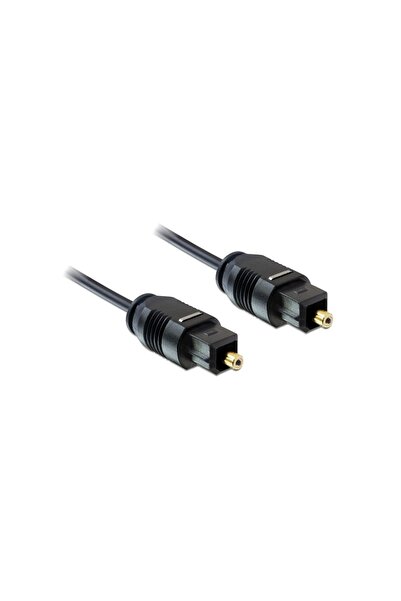 NO BRAND Καλώδιο ήχου Toslink DELOCK 82879, επιχρυσωμένο, 2.2mm, 1m, μαύρο