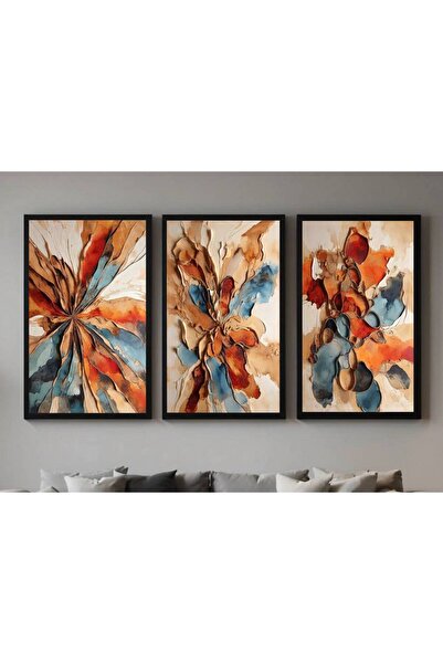 mural home لوحة ثلاثية - 100cm * 65cm