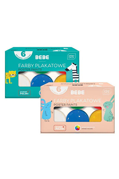Interdruk Vopsele poster BB Kids set 6 culori multicolor