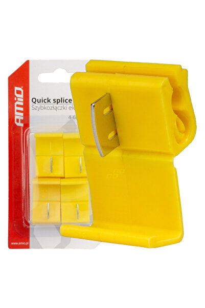 AMIO Cuplaje electrice pentru imbinari rapide 04-6mm2 24A 4 buc/blister
