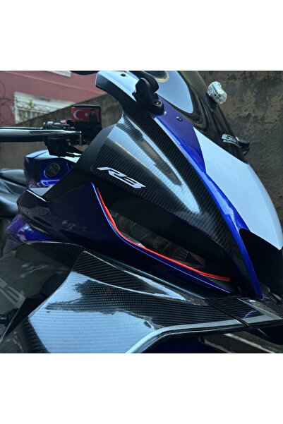ARONA ملصق ياماها YZF-R25 للرأس الأمامي الأيمن والأيسر 8 سم R3 ملصق موديل أبي...