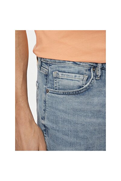 Guess Ανδρικά Τζιν Σορτς M6GD27D0778 Μπλε