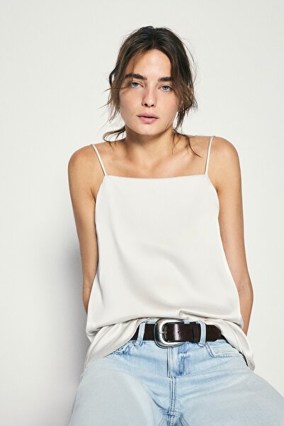 Pull & Bear Saten askılı top