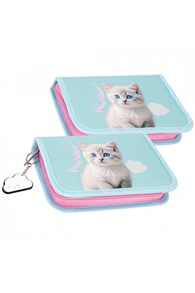 Starpak Penar Cuties Kitty, material rezistent, 21x14x4cm, multicolor