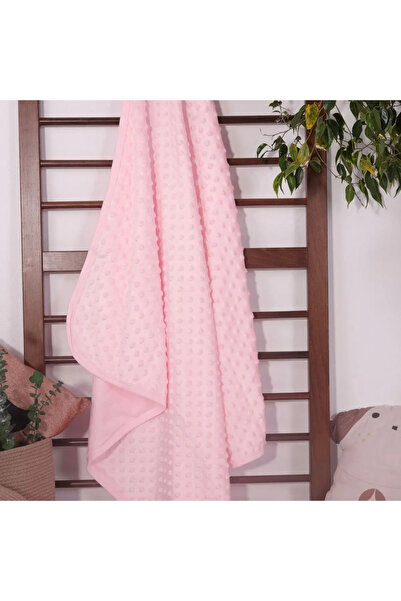 BUUDE Biyeli Baby Girl Chickpea Blanket 80*80 cm - Pink