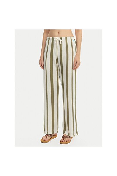 Roxy Pantaloni de damă din material textil ERJX603504-GLD0 Alb