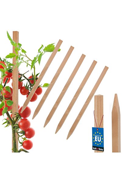 KOTARBAU Țăruși din lemn pentru roșii și legume, suport de grădină pentru arb...