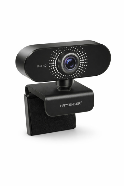 haysenser USB Webcam Full HD 1080p with Built-in Microphone – Plug & Play for...