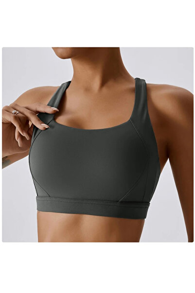 KAWN Striped Back Crop Top