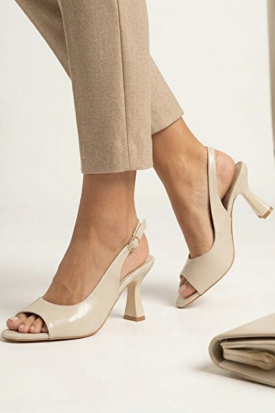 MODA MHS Women's Open Toe Thin Heeled Evening Dress Sandals - Alya Model
