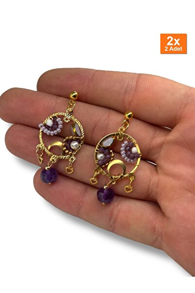 Bozhi Earring Beads Handmade Special Design Gift