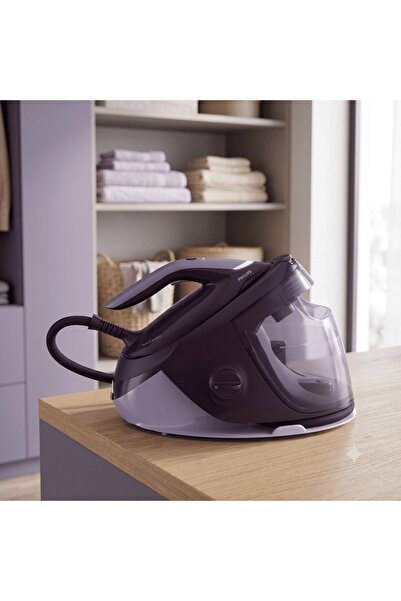 Philips Mor Kazanlı Ütü 8 Bar Basınç | Enerji Dostu 2100 W, 600 g Şok Buhar, ...