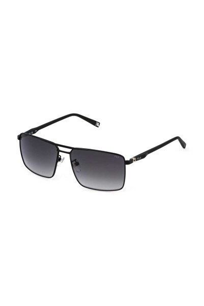 FILA Men's Navigator Sunglasses, 60 mm, Black, SFI893-531Y-60