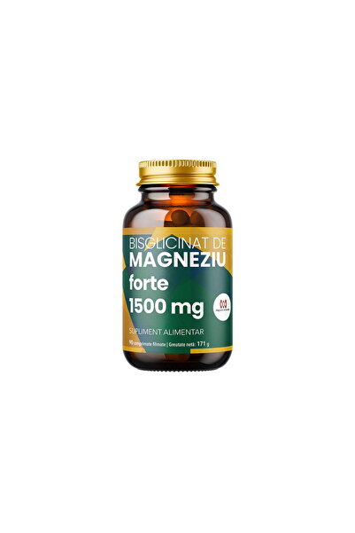 Remedia Bisglicinat de Magneziu Forte 1500mg 90cpr