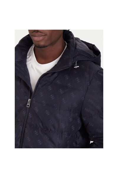 Guess Geacă de iarnă pentru bărbați M5BL0BW2322 Bleumarin
