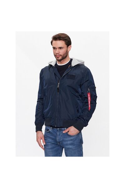 Alpha Industries Geacă bomber bărbați 196108 Bleumarin