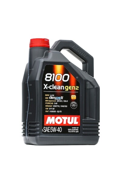 Motul Ulei de motor 8100 X-CLEAN GEN2 5W40, 5L, sintetic