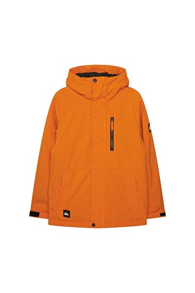 Quiksilver Geacă de schi pentru băieți EQBTJ03157-NZJ0 Portocaliu