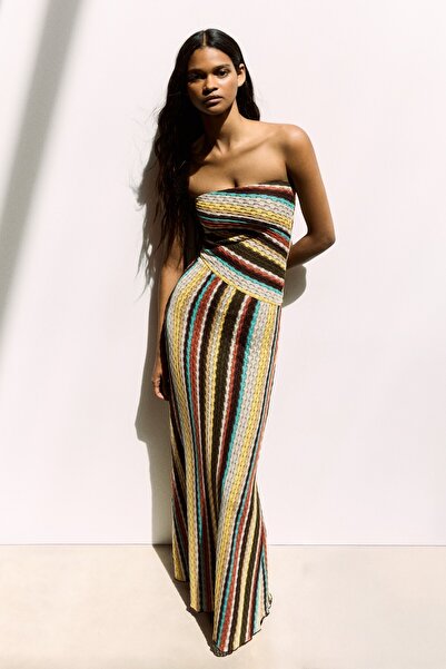 Bershka Bandeau midi elbise