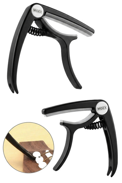 Lastvoice Midex Lct-90Bk-50X Kapo 50-Pack Wholesale Capo Guitar Binding