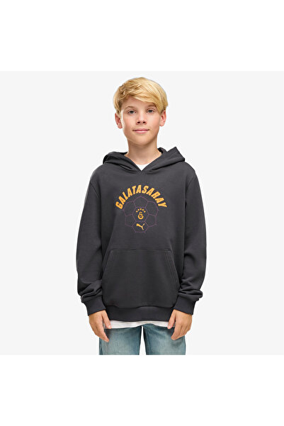 Puma GALATASARAY FtblCULTURE سويت شيرت بقلنسوة للشباب