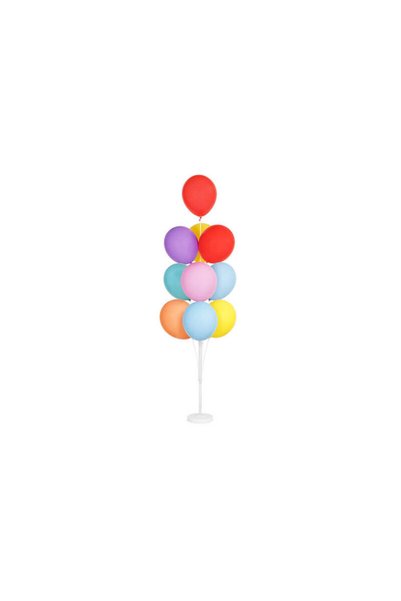 Partydeco Suport pentru baloane, PartyDeco, alb, 160cm