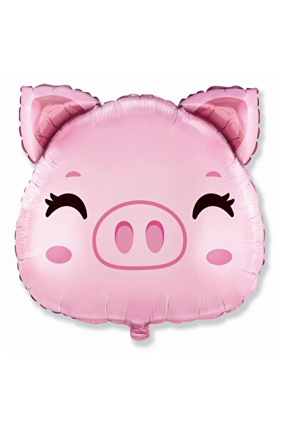 Godan Balon folie Godan, mylar cap de purcelus 60 cm, pentru heliu, multicolo...