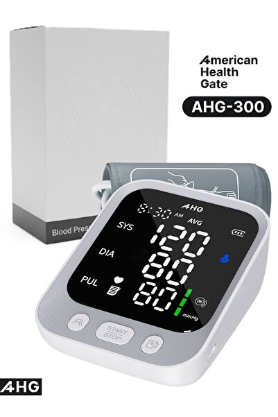 AHG Ahg-300 Blood Pressure Monitor, an Advanced Device That Uses Oscillometri...
