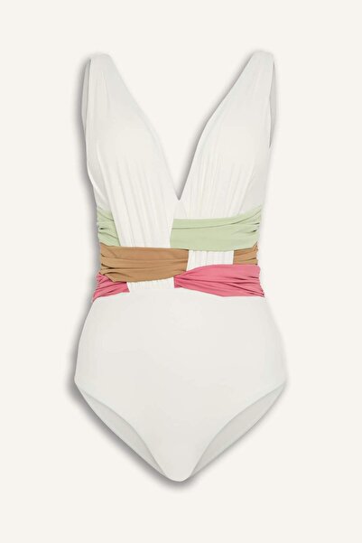DeFacto Lilyrose X Regular Fit Swimsuit H8832Ax26Hs