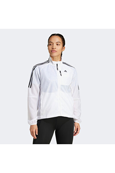 adidas سترة بيضاء للنساء من Own The Run (JD7755)