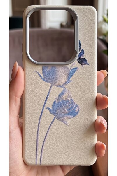 İnfinix Hot 40 Pro Deri Dokulu Desenli Kamera Korumalı Darbe Emici Silikon Telefon Kılıfı