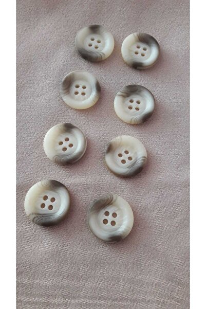 ILCARE Polyester Button 20 mm 8 Pieces