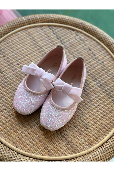Chica Magica Girl's Glitter Ballerinas
