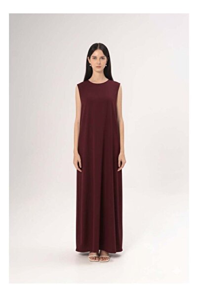 Azria Fashion Women's Inner Dress - Maroon