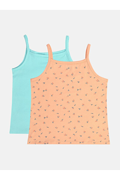 MINI KLUB By Styli Pack Of 2 - Girls Cotton Camisole