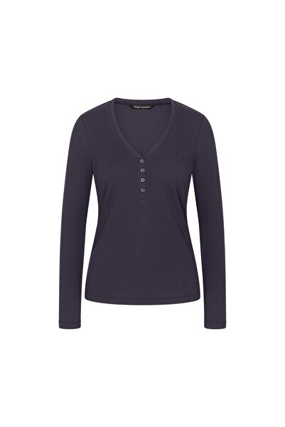 Triumph Tricou de pijama pentru femei 10225031 Bleumarin