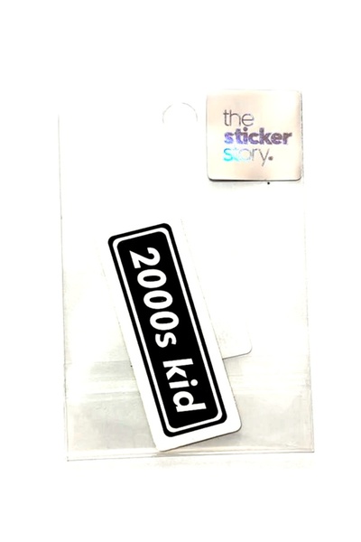 ekstrafix ملصق شخصيات الأطفال من The Sticker Story 2000S - قطعتان