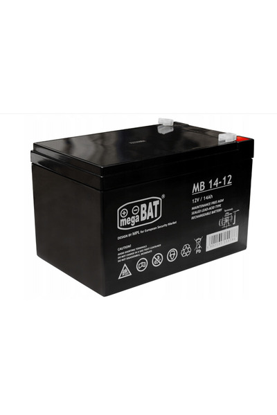 LEAN Baterie auto pentru mașinuțe electrice de jucărie, 12 V, 14 Ah, 15 x 9.5...