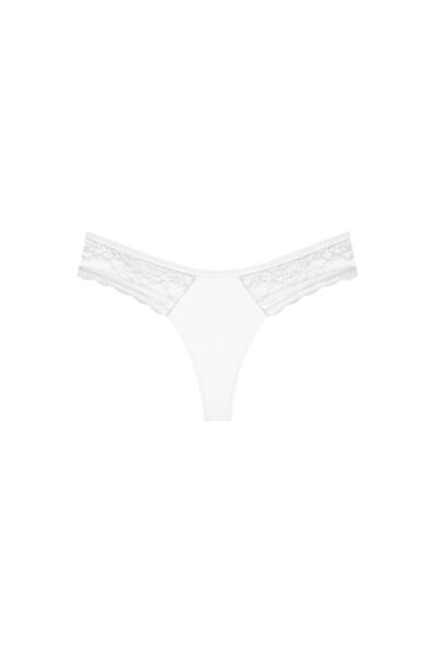 Triumph Tanga de damă 10226379 Alb